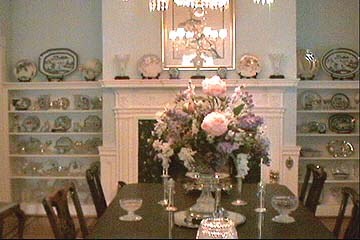 diningroom at the Belvedere