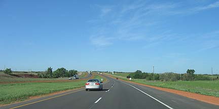 The red dirt of Oklahoma