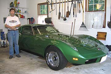 Marty's corvette